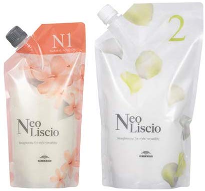 ミルボン ネオリシオ N 1剤 400g ＋2剤 800g セット 縮毛矯正剤【全