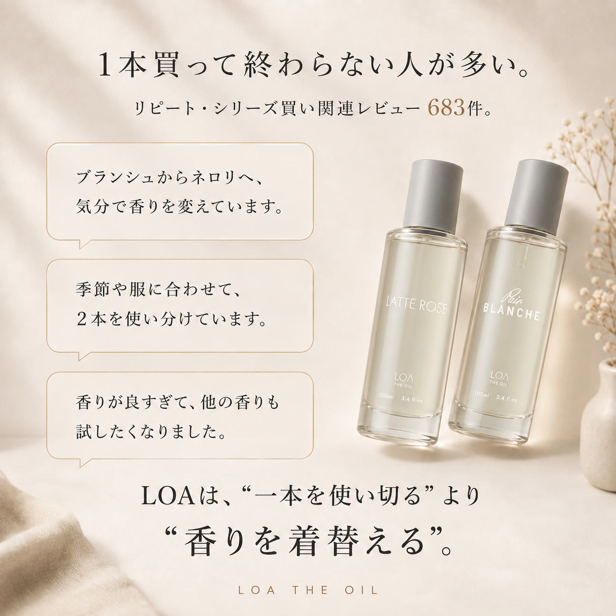 正規販売店】ロア ザ オイル 100ml LOA THE OIL ロアオイル