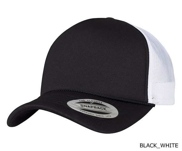 6005FC CLASSICS Trucker Cap Curved Visor