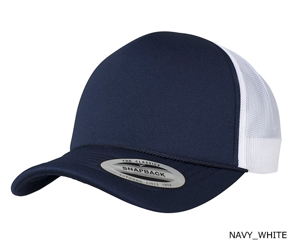 6005FC CLASSICS Trucker Cap Curved Visor