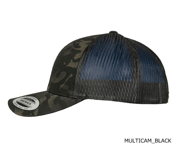 6606MC CLASSICS MULTICAM RETRO TRUCKER MESH CAP