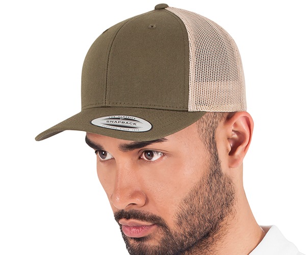 6606T CLASSICS RETRO TRUCKER 2TONE MESH CAP