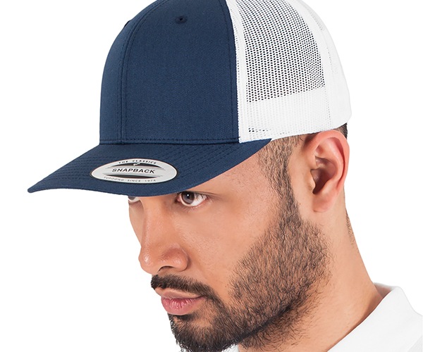 6606T CLASSICS RETRO TRUCKER 2TONE MESH CAP