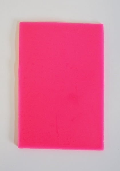 カラーシート】 蛍光ピンク 145mm×70mm 約25g 装飾に最適な粘土状の