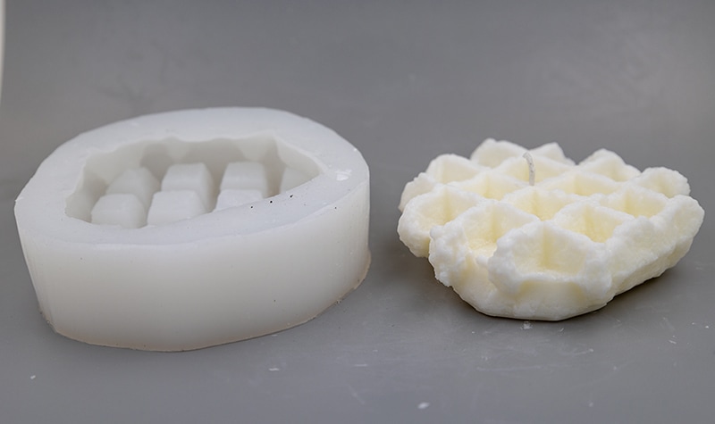 シリコンモールド】 #95 ワッフル W86mm＊D87mm＊H24mm