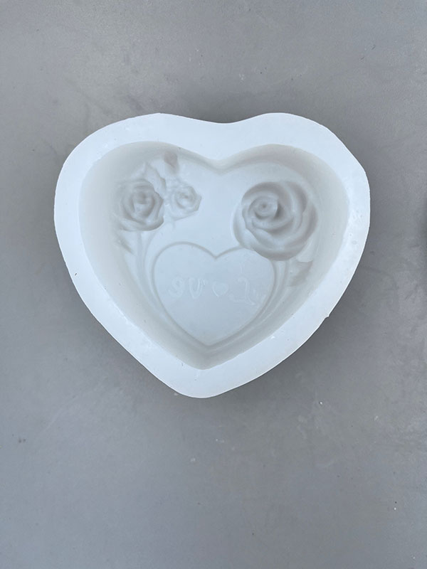 シリコンモールド】 #135 ラブローズE W65mm＊D26mm＊H62mm