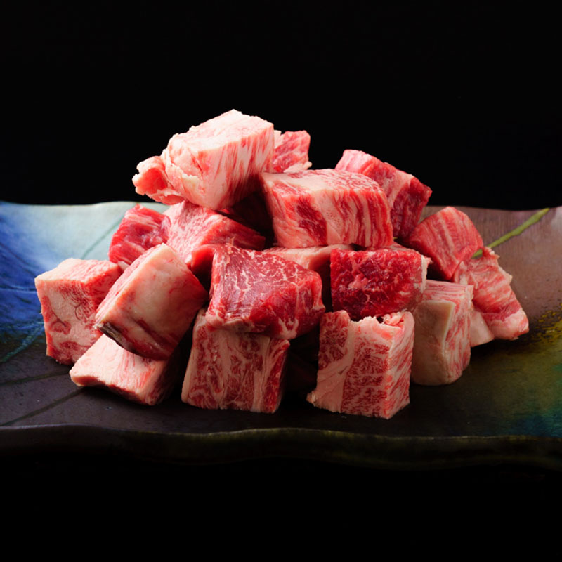 サイコロステーキ　600g　倉薗牧場宮崎牛