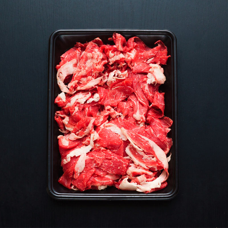 倉薗牛切り落としすき焼き用　1000g　倉薗牧場