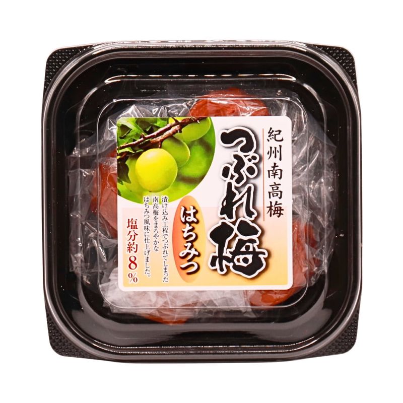 姫路中央漬物 名城 紀州南高梅 つぶれ梅はちみつ 100g 1パック