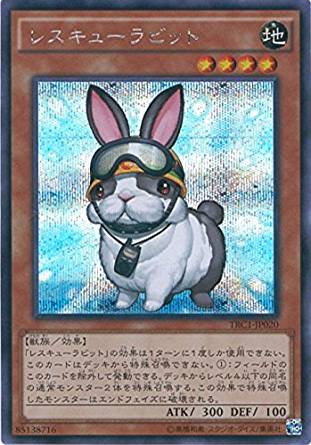 レスキューラビット[ｼｰｸﾚｯﾄ](TRC1-JP020) | 遊戯王,シングルカード