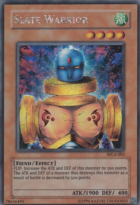 【PSA10】「ニュート」英語版シークレット WC4 SLATE WARRIOR SLAtE WARRiOR/ニュート 英語[ｼｰｸﾚｯﾄ](WC4-003) | 遊戯王