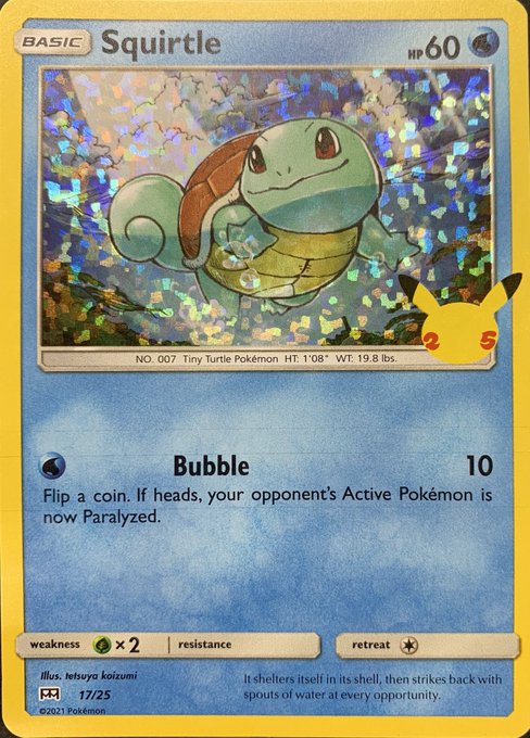 Squirtle/ゼニガメ≪ﾐﾗｰ≫≪英語≫[P](17/25)