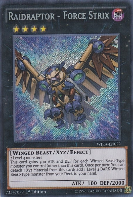 RAIDRAPTOR-FORCE STRIX/RR-フォース・ストリクス《1st》[ｼｰｸﾚｯﾄ](WIRA