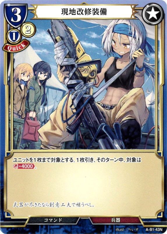 現地改修装備 [N](A-B1-43N)