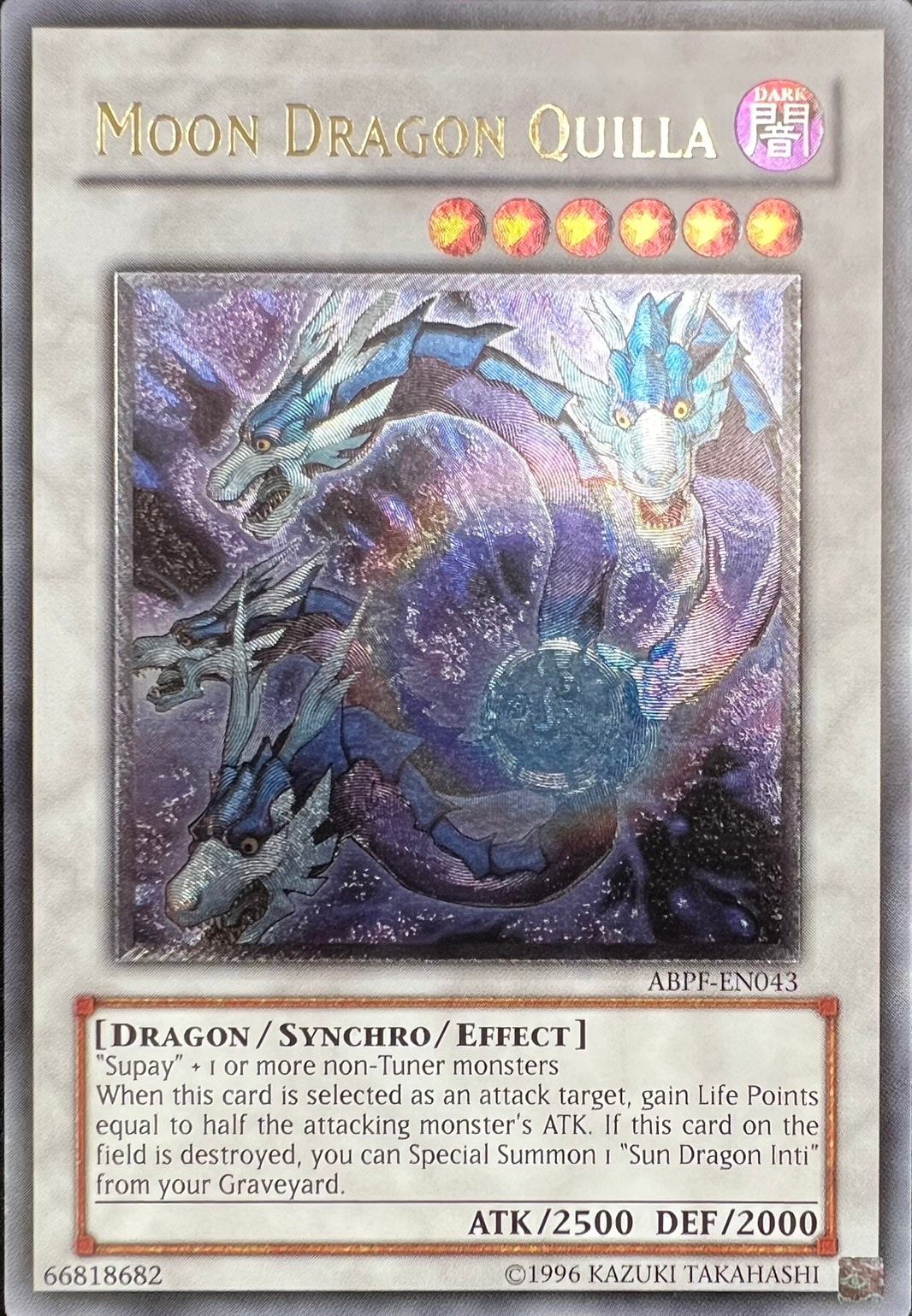 LEGENDARY MAGICIAN OF DARK/伝説の闇の魔導師 英語[ｳﾙﾄﾗ](2012-EN002) |