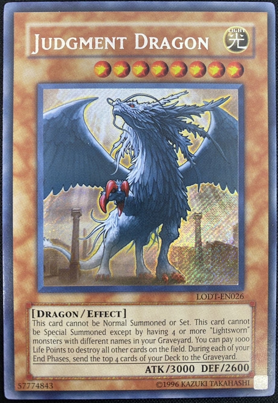 裁きの龍 裁きの龍 | 遊戯王OCG 検証型データベース 『YPS』
