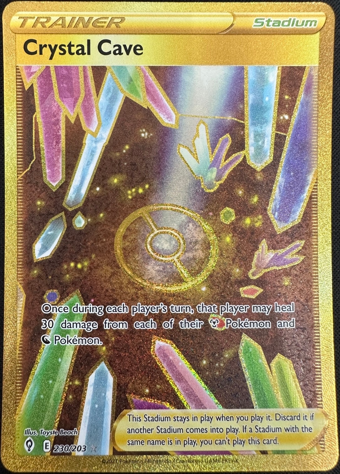 【状態B】CrystalCave/結晶の洞窟《英語》[UR](230/203)
