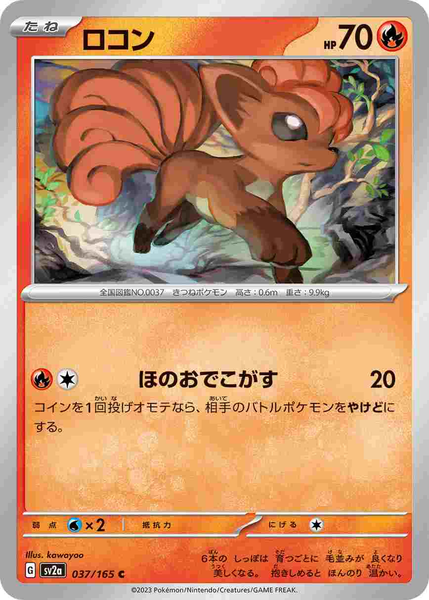 ロコン[C](SV2a-037/165)