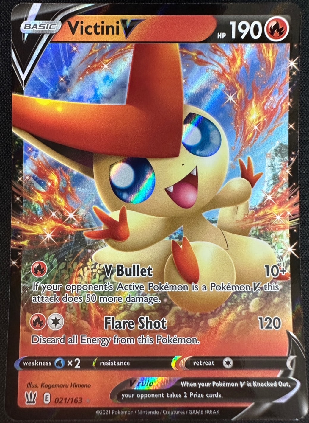 【状態B】VictiniV/ビクティニV《英語》[](021/163)