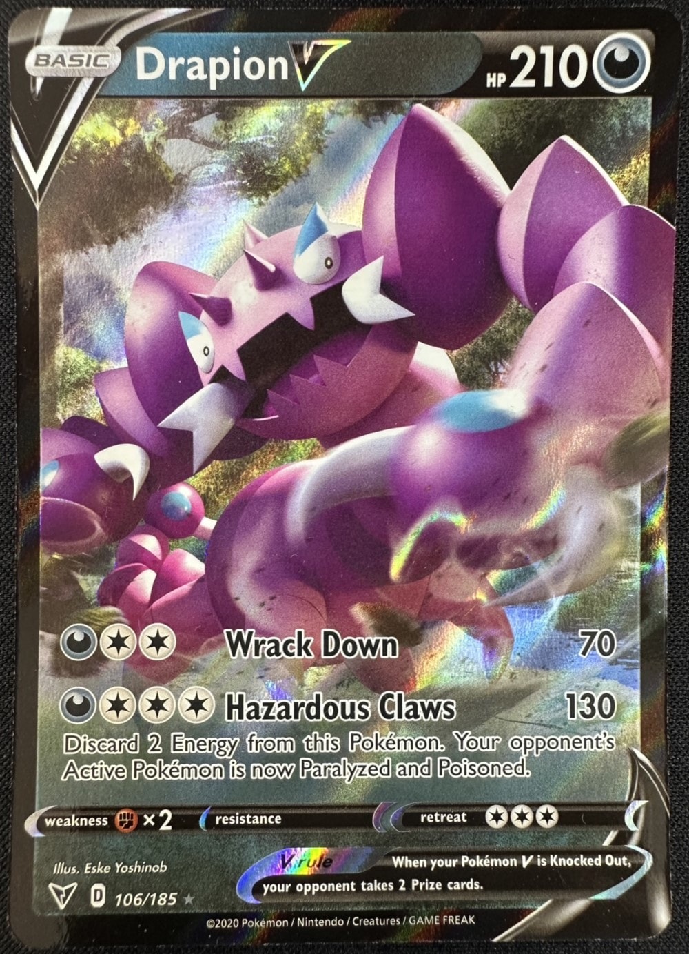 【状態B】DrapionV/ドラピオンV《英語》[](106/185)