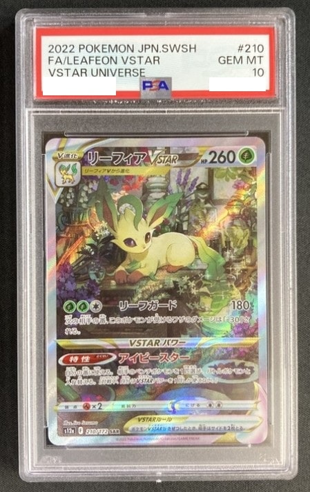 【PSA10 連番】リーフィア Vstar sar 210 s12a リーフィアVSTAR《PSA10》[SAR](S12a-210/172) | ポケモンカード