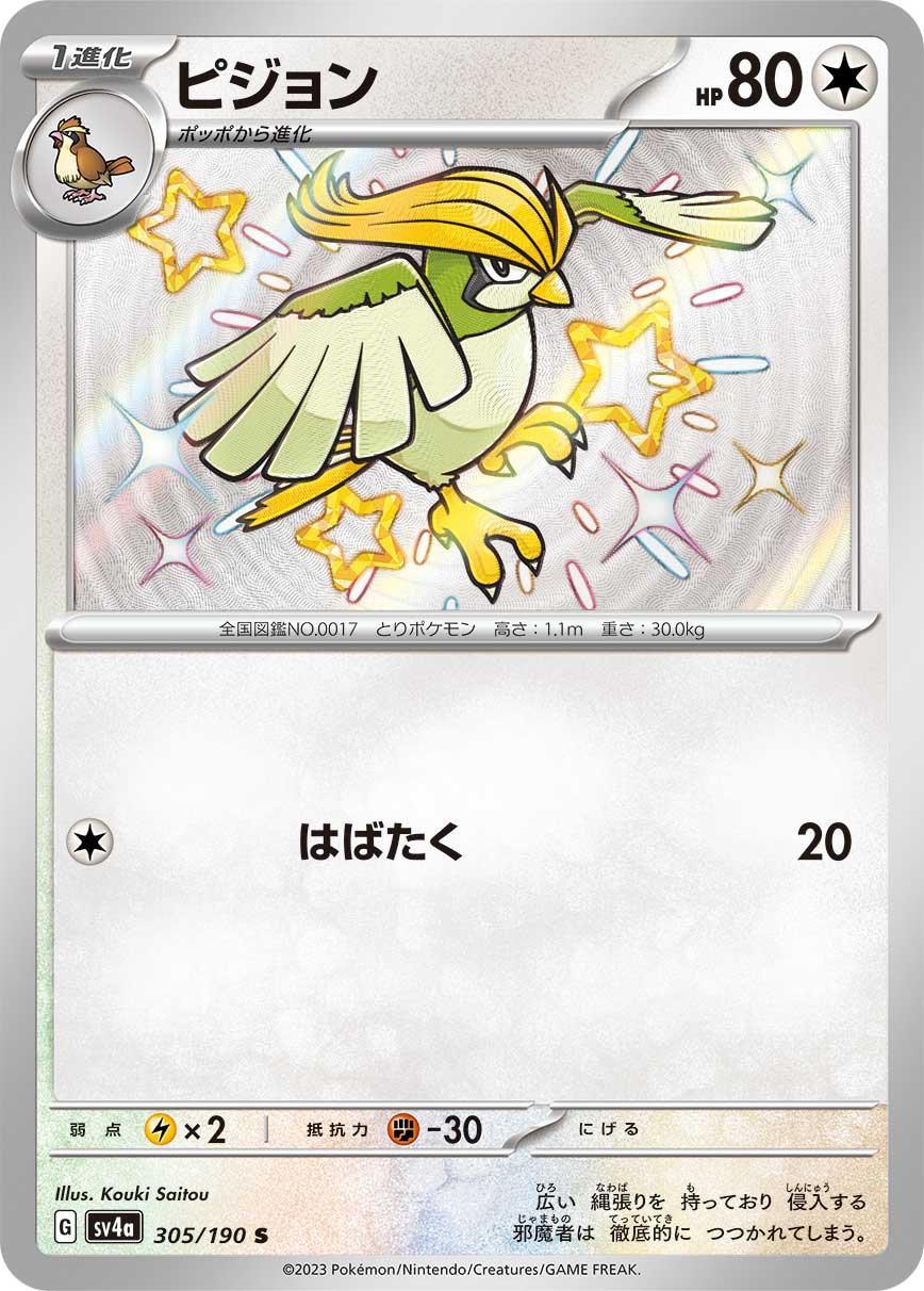 ピジョン[S](SV4a-305/190)