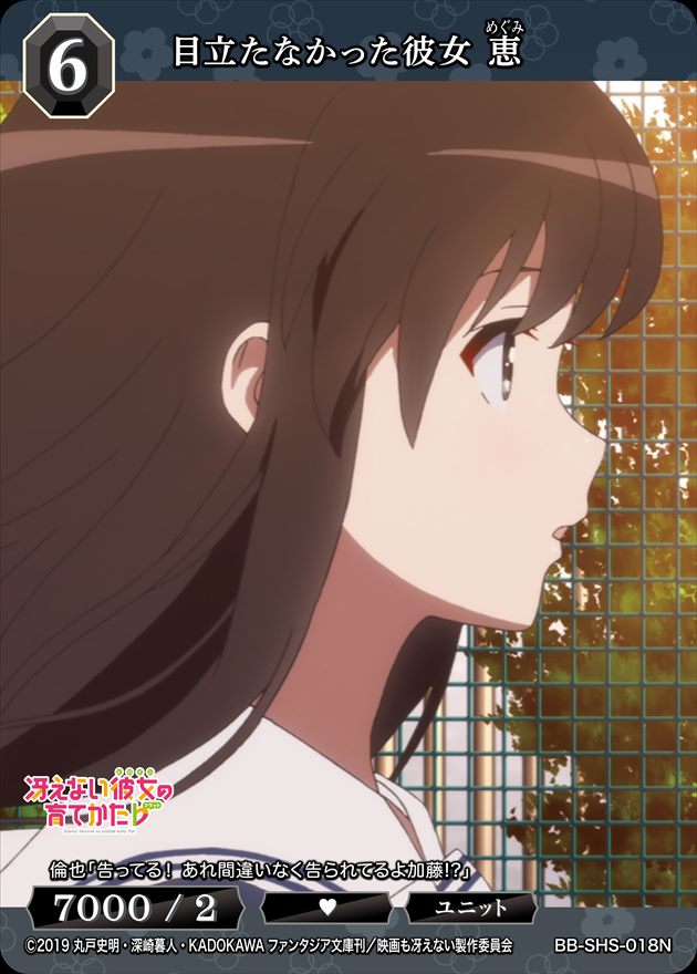 目立たなかった彼女 恵 [N](BB-SHS-018)