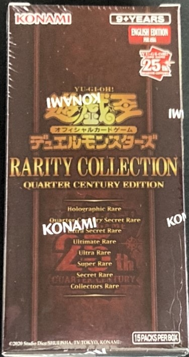 遊戯王】RARITY COLLECTION QUARTER CENTURY EDITION (英語表記アジア
