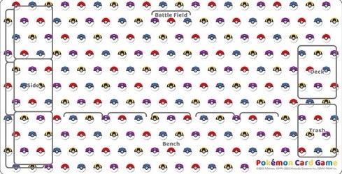 ラバープレイマット モンスターボールデザイン《未開封》