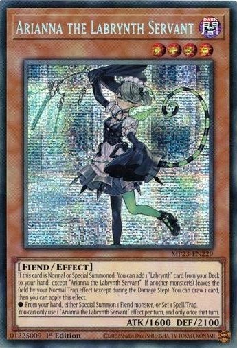 状態B】ARIANNA THE LABRYNTH SERVANT/白銀の城の召使い アリアンナ