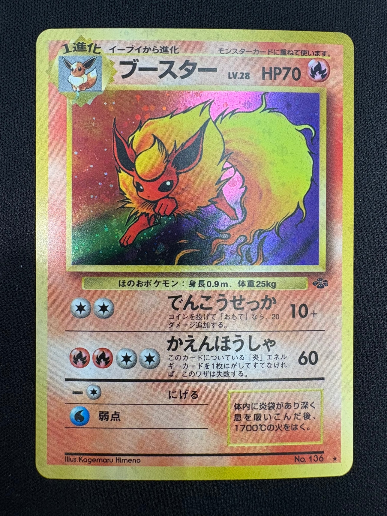 【状態B】ブースターLv.28[★](No.136)