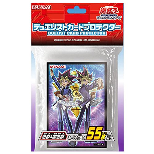 【状態B】デュエリストカードプロテクター 遊戯&闇遊戯 《55枚/テープ跡有/未開封》