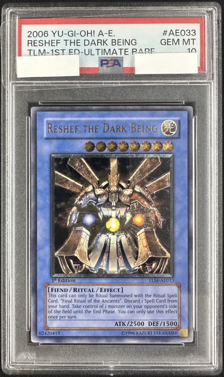 PSA10鑑定済〕大邪神レシェフ【レリーフ】{TLM-JP033}《儀式》