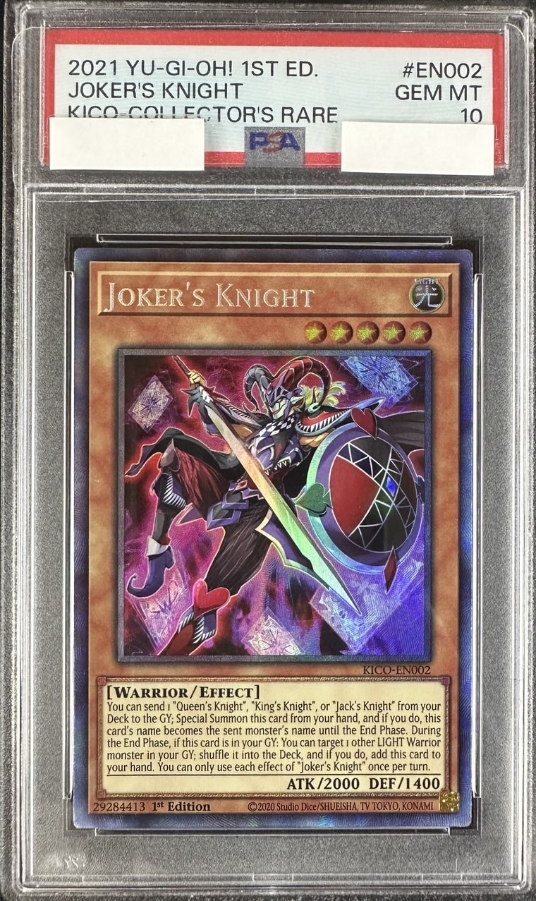 【状態B】JOKER’S KNIGHT / ジョーカーズ・ナイト《PSA10》[ｺﾚｸﾀｰｽﾞﾚｱ](KICO-EN002)