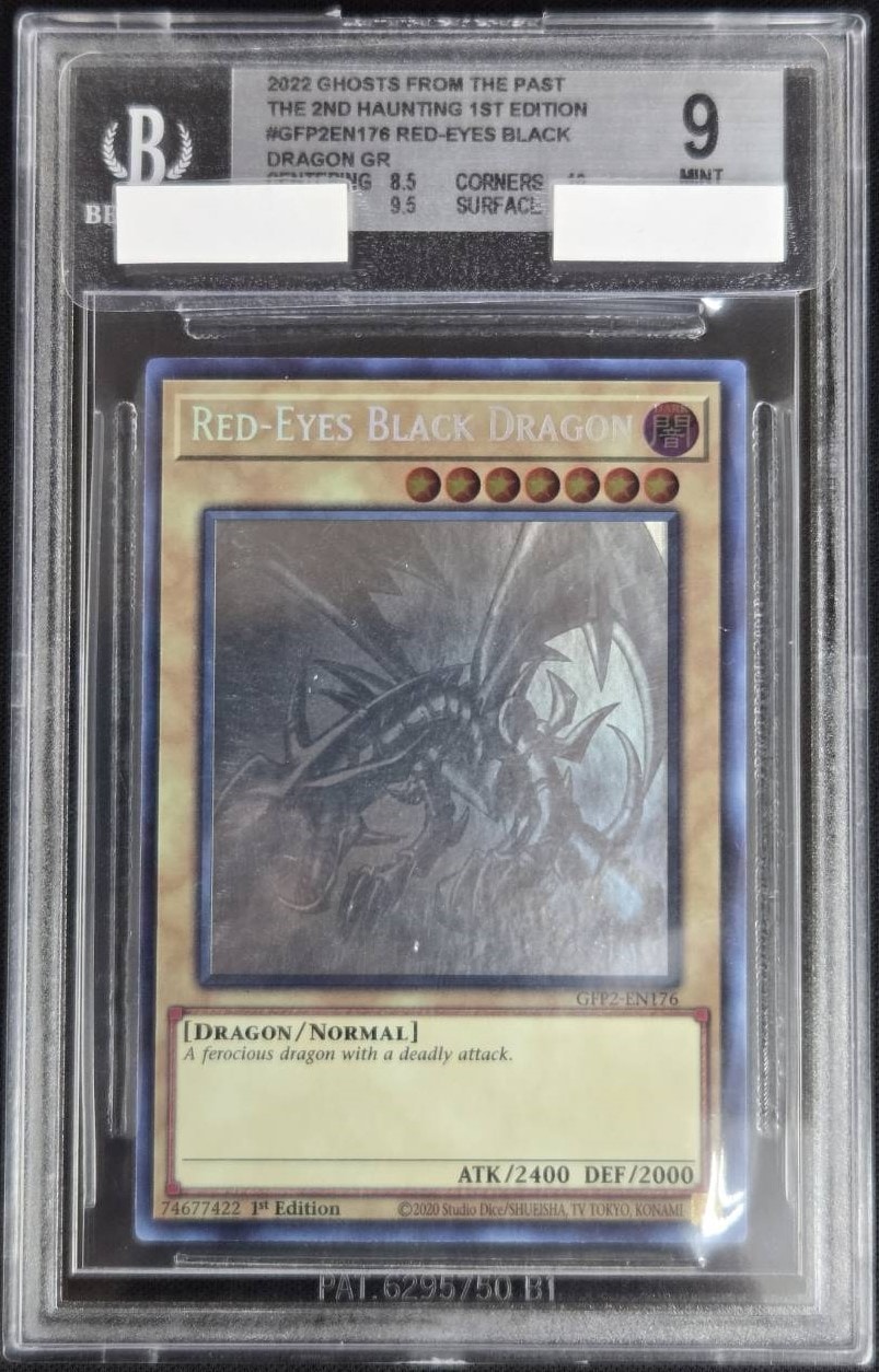 RED-EYES BLACK DRAGON/真紅眼の黒竜《英語/BGS9》[ｺﾞｰｽﾄ](GFP2-EN176)