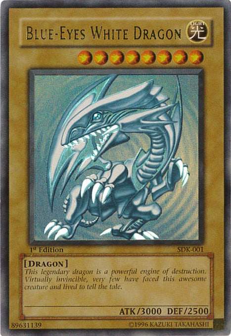 青眼の白龍　藍眼白龍　Blue-Eyes White Dragon ARS9 Blue-Eyes White Dragon, prize-winning Chinese version, minor