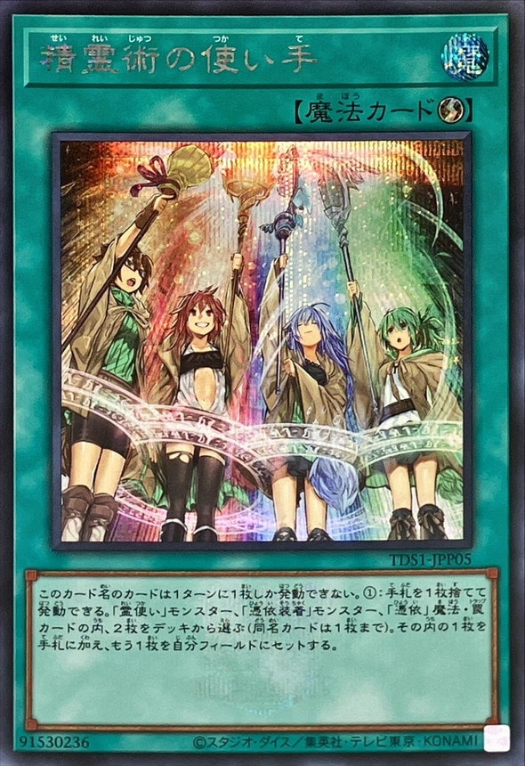 精霊術の使い手《ロゴ入り》[ｼｰｸﾚｯﾄ](TDS1-JPP05)