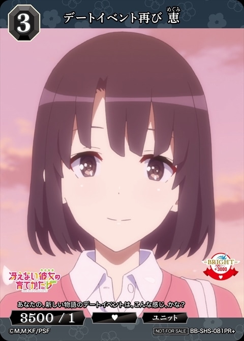 デートイベント再び 恵《未開封》[PR+](BB-SHS-081PR+)