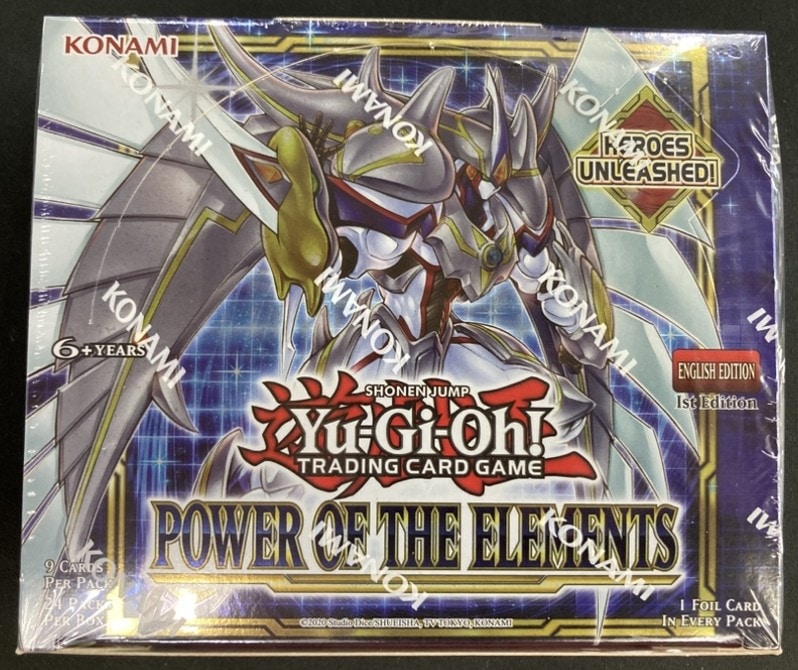 POWER OF THE ELEMENTS《英語版/未開封BOX》