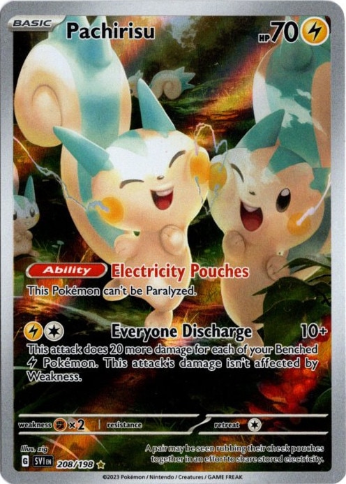 【状態B】Pachirisu/パチリス《英語》[](208/198)