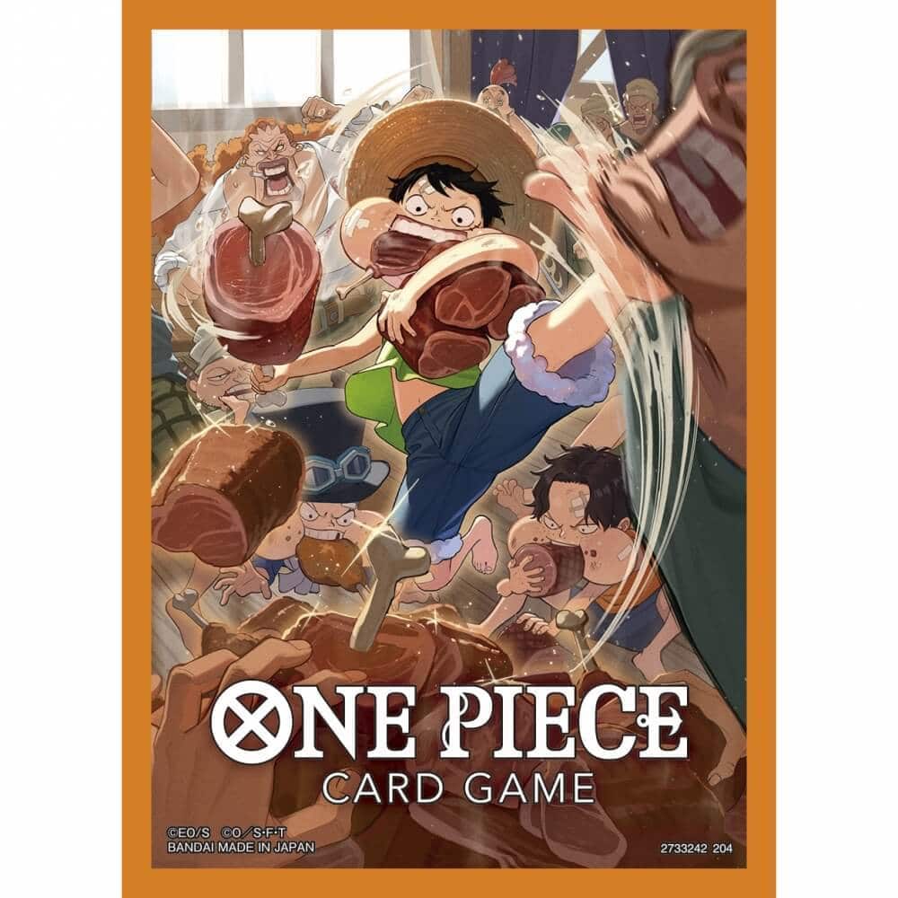 ONE PIECEカードゲーム オフィシャルカードスリーブ7(3兄弟)《未開封》