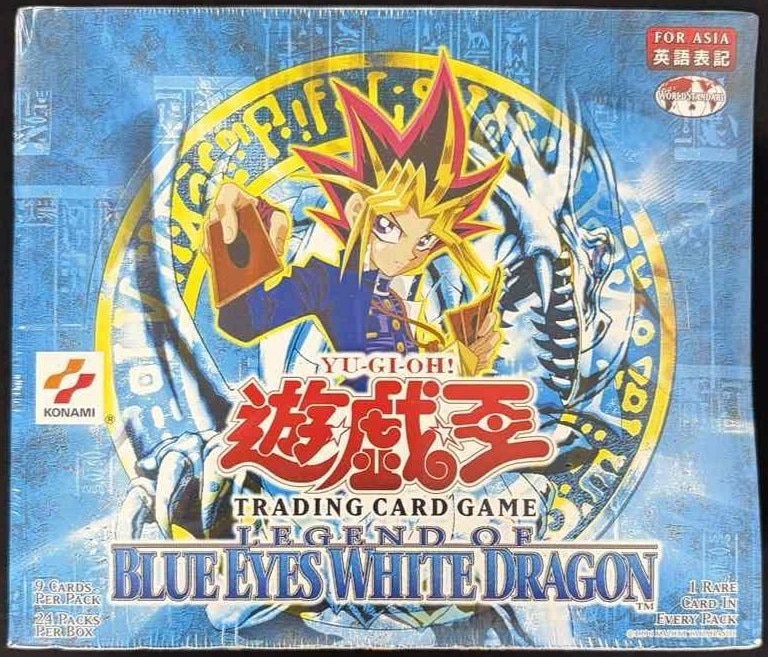 店頭同時出品中】【状態B】青眼の白龍伝説-LEGEND OF BLUE EYES WHITE