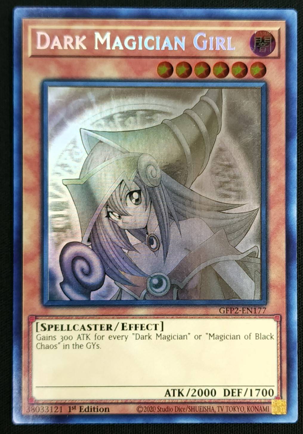 DARK MAGICIAN GIRL/ブラック・マジシャン・ガール 英語[ｺﾞｰｽﾄ](GFP2