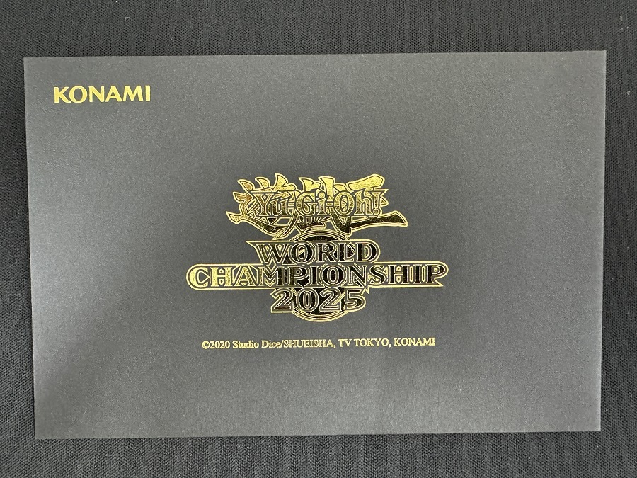 【状態B】WORLD CHAMPIONSHIP 2025（世界大会2025記念プロモ）（封筒付き）
