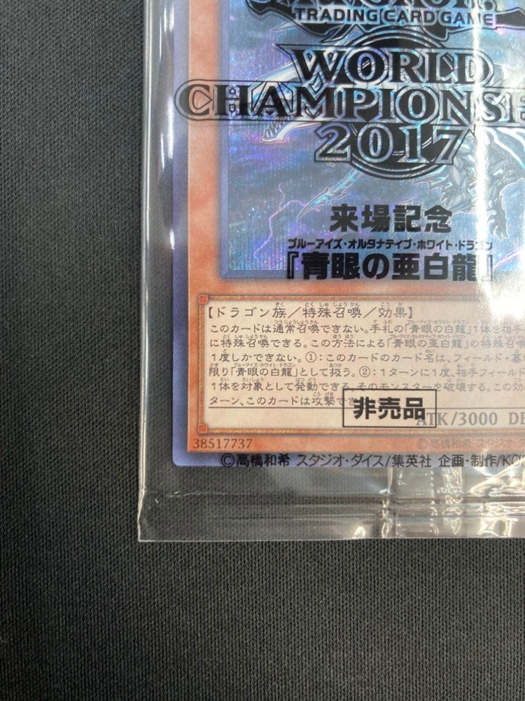 【店頭同時出品中】【状態B】WORLD CHAMPIONSHIP 2017《世界大会2017記念プロモ/封筒付き未開封》