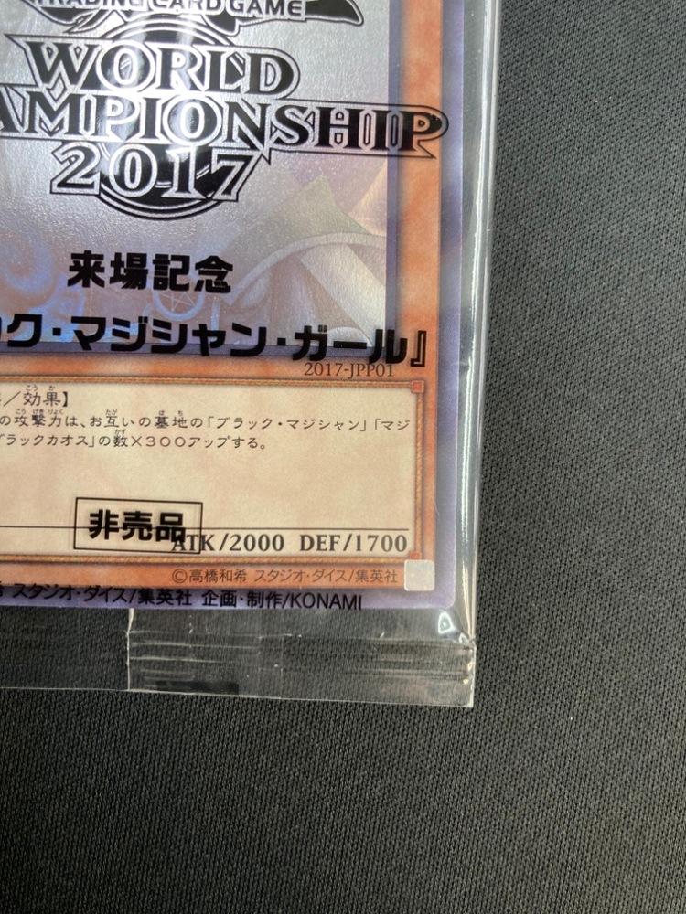 【店頭同時出品中】【状態B】WORLD CHAMPIONSHIP 2017《世界大会2017記念プロモ/封筒付き未開封》