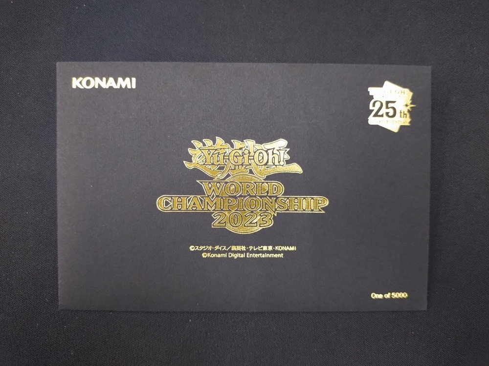 【店頭同時出品中】WORLD CHAMPIONSHIP 2023《世界大会2023記念プロモ/封筒付き未開封》
