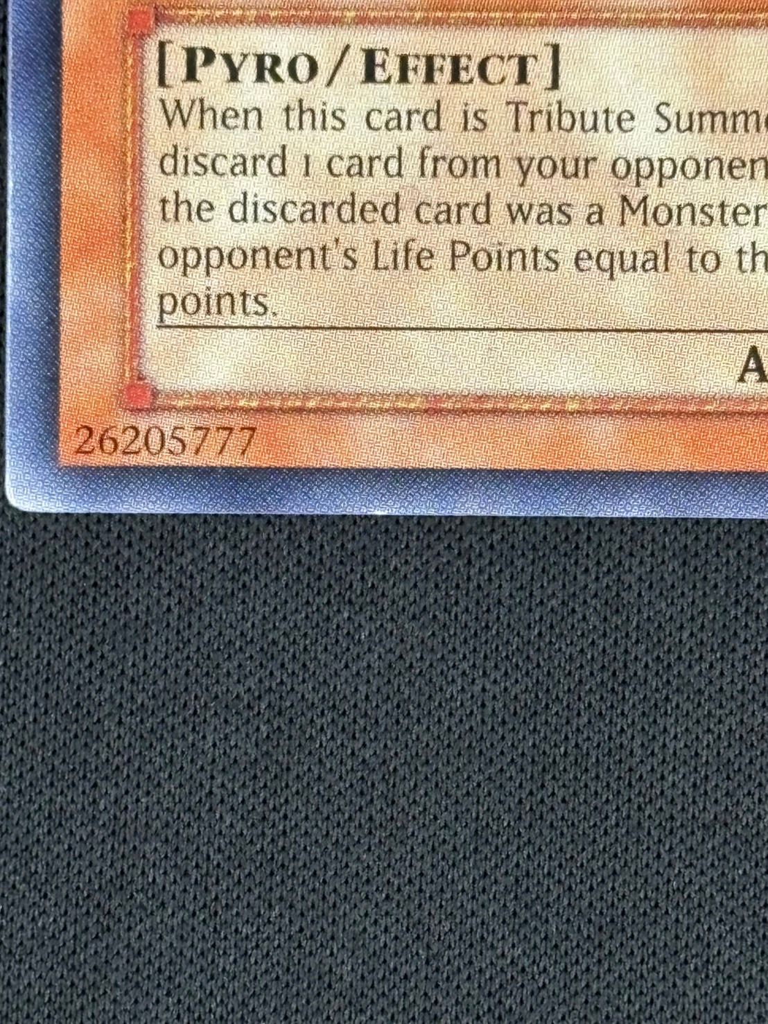 【店頭同時出品中】【状態B】THESTALOS THE FIRESTOEM MONARCH /炎帝テスタロス[旧ｱｼﾞｱｱﾙﾃｨﾒｯﾄ](RDS-AE021)