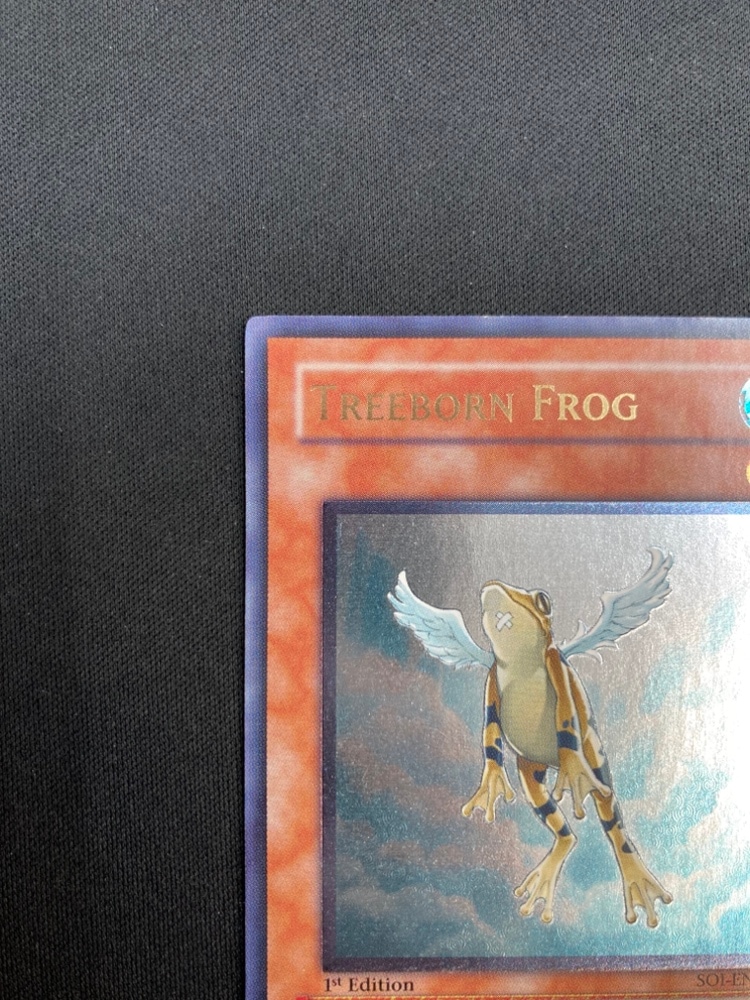 旧アジア版】遊戯王 黄泉ガエル 初期 レリーフ 1st soi-ae025 旧アジア