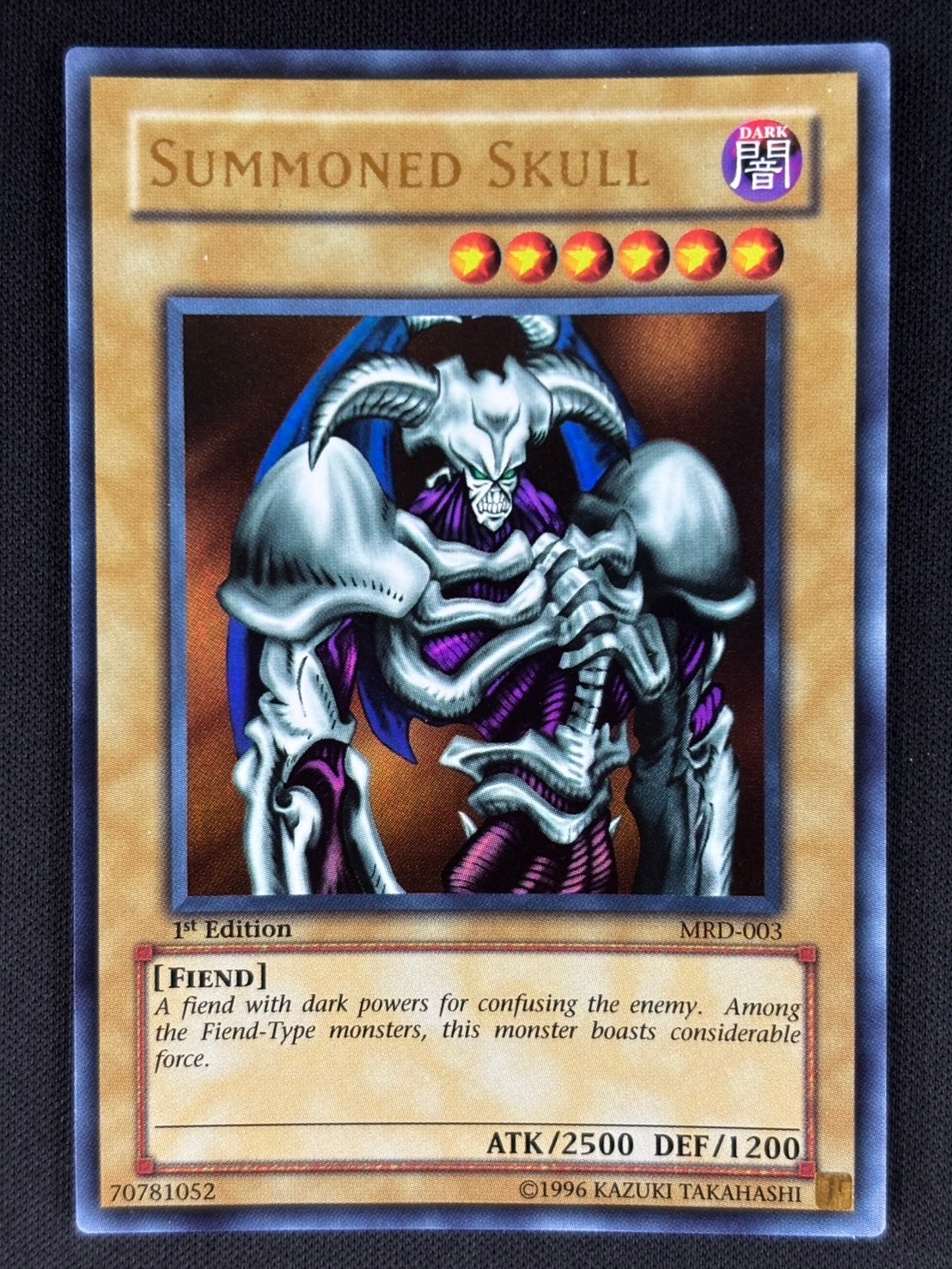 【店頭同時出品中】【状態B】SUMMONED SKULL /デーモンの召喚[旧ｱｼﾞｱｳﾙﾄﾗ](MRD-003)